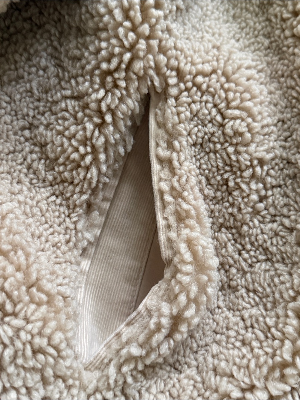 Zara Tan Teddy Toggle Jacket - Picture 4 of 6